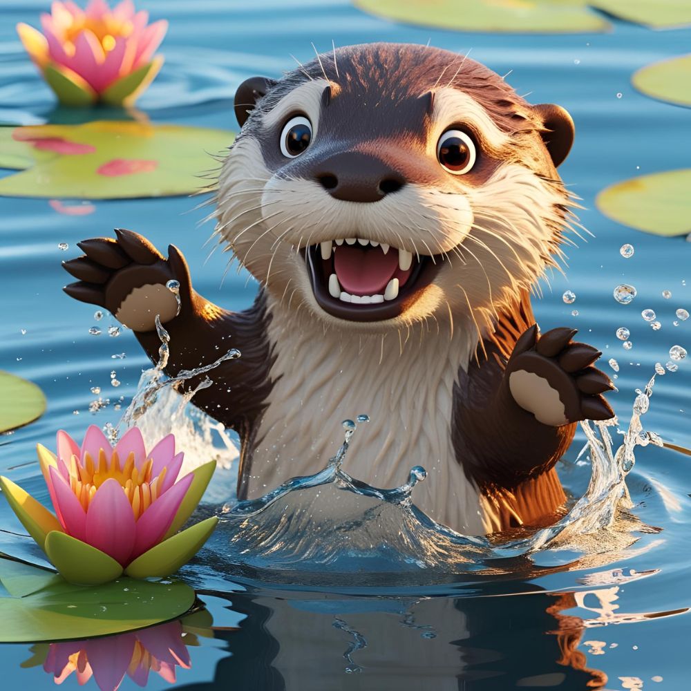 Playful Otter